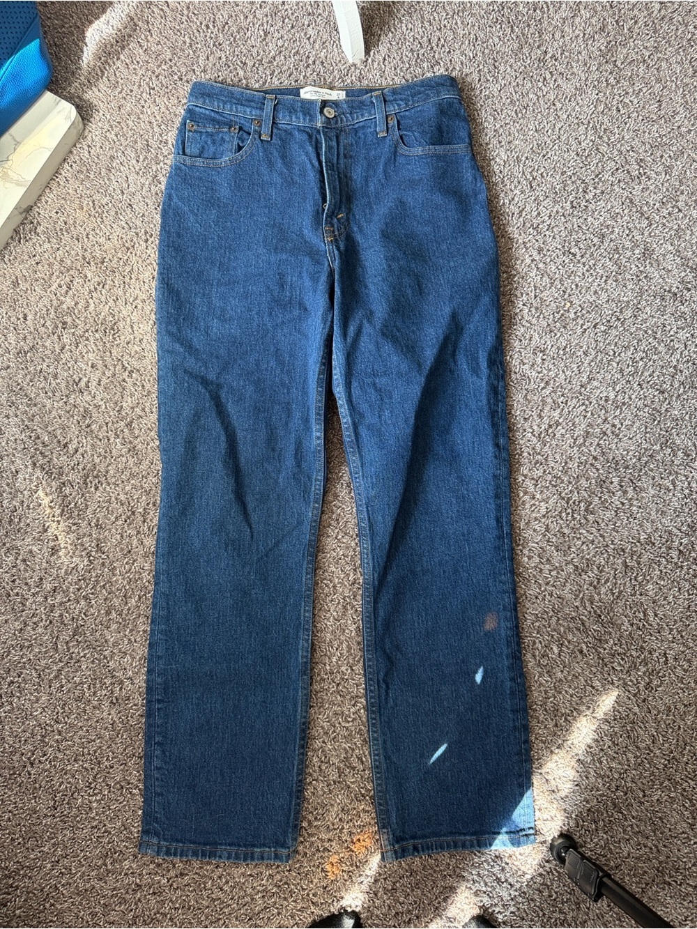 Abercrombie and Fitch The 90’s straight ultra High-Rise size 27/4 - Picture 2 of 6